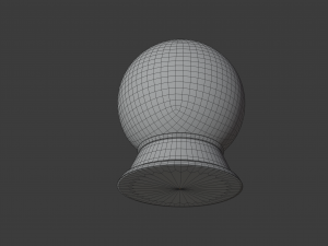 crystal ball 3D 모델