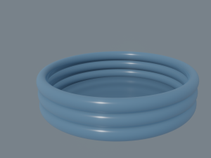 inflatable pool 3D Модель