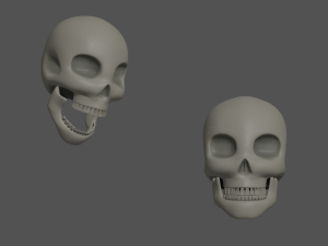 Skull 3Dモデル