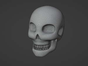 Skull 3Dモデル
