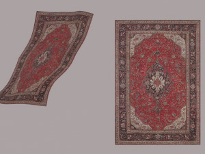 Antique Carpet Modello 3D