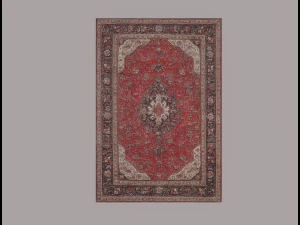 Antique Carpet 3D Model