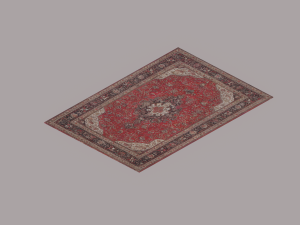 Antique Carpet Model 3D