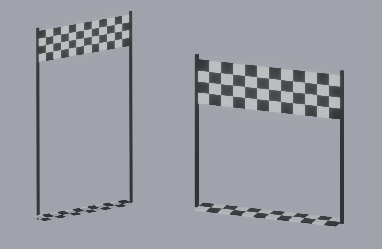 Finish Line 3D Model .c4d .max .obj .3ds .fbx .stl .blend 