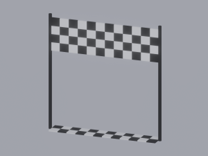 Finish Line Modelo 3D