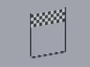 Finish Line Modelo 3D