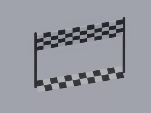 Finish Line 3D Model