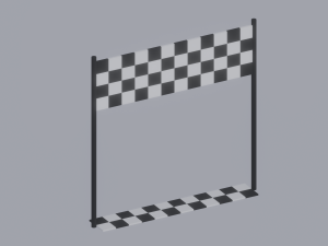 Finish Line Modelo 3D