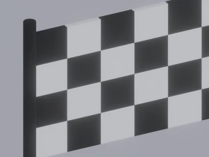 Finish Line 3D Model