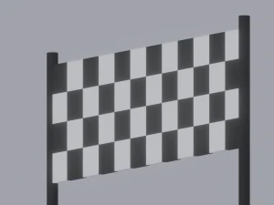 Finish Line 3D Model