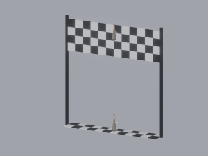 Finish Line Modelo 3D