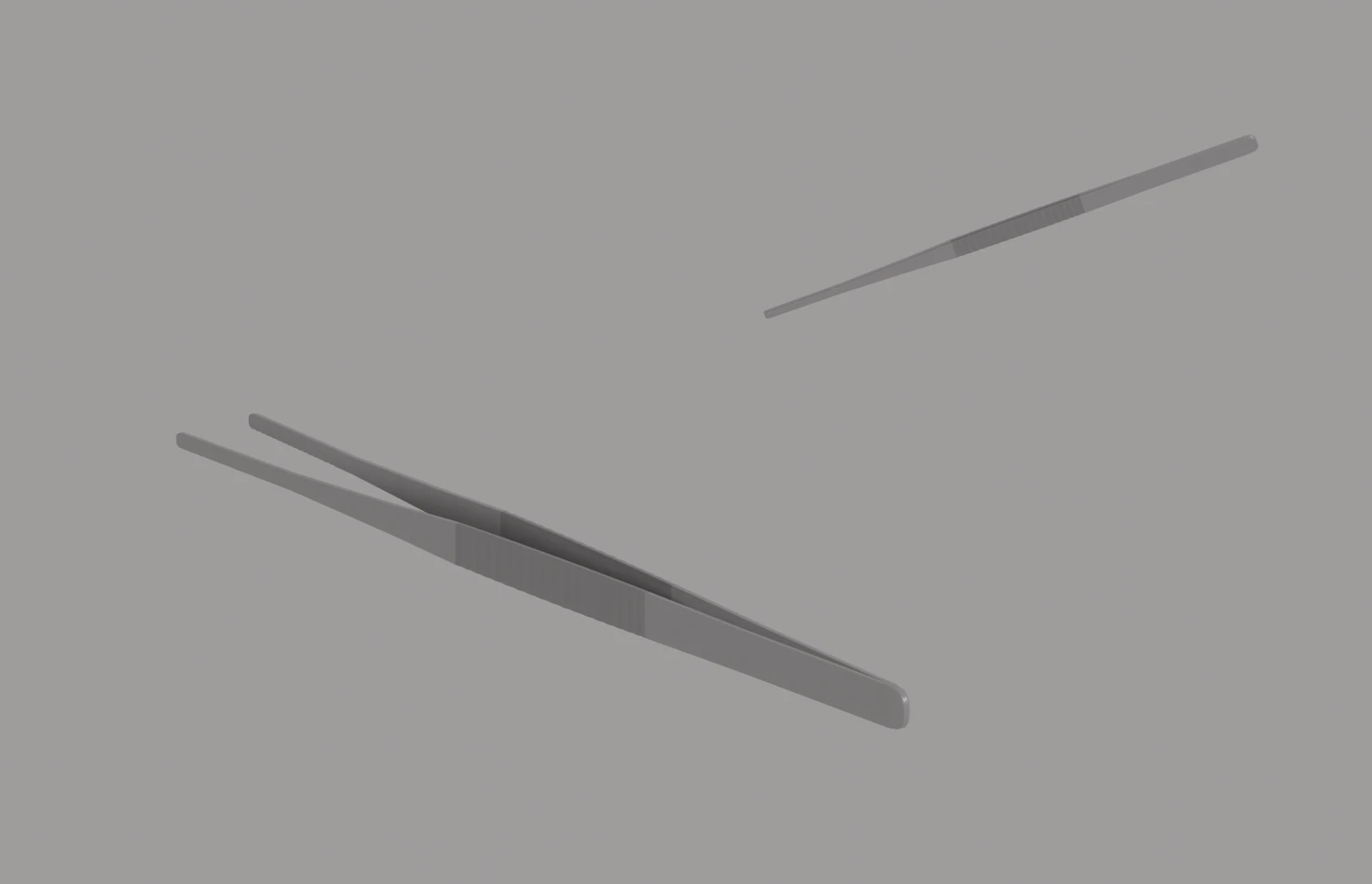Tweezers 3D Model .c4d .max .obj .3ds .fbx .stl .blend 