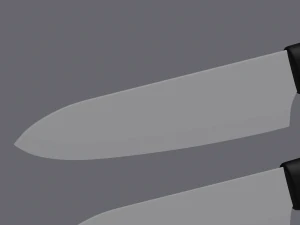 Ceramic Knives 3D Model