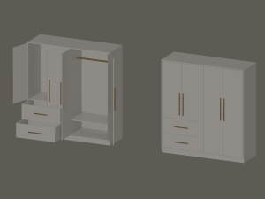 Wardrobe Modèle 3D