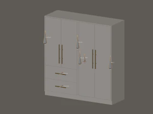 Wardrobe 3D Model