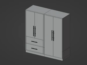 Wardrobe 3D Model