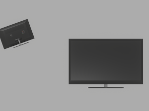 Flat Screen TV 3D Model