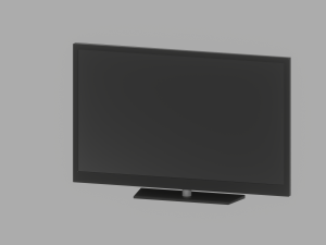 Flat Screen TV 3D Модель