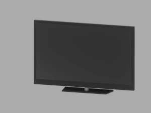Flat Screen TV 3D Model