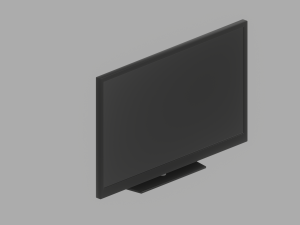 Flat Screen TV 3D Модель