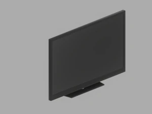 Flat Screen TV 3D Model