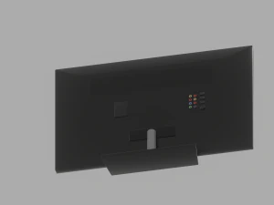 Flat Screen TV 3D Model