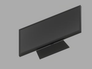 Flat Screen TV 3D Модель