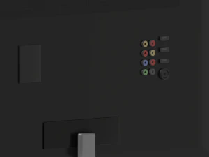 Flat Screen TV 3D Model