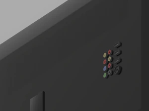 Flat Screen TV 3D Model