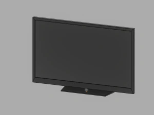 Flat Screen TV 3D Model