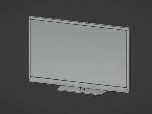 Flat Screen TV 3D Модель