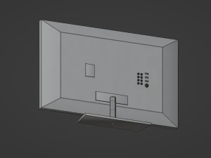 Flat Screen TV 3D Model