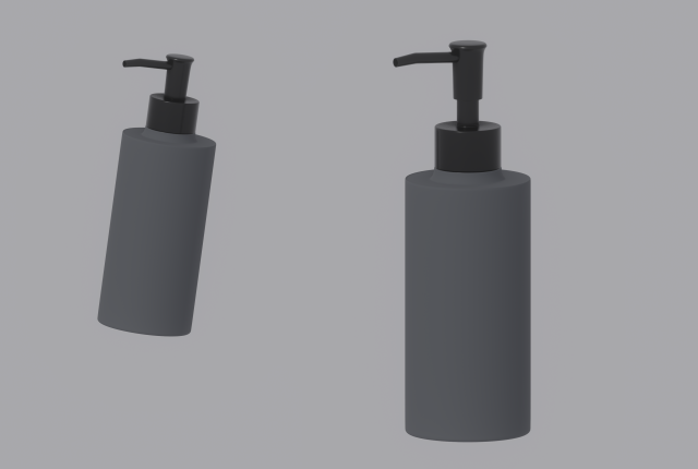 Soap Dispenser 3D Model .c4d .max .obj .3ds .fbx .stl .blend 