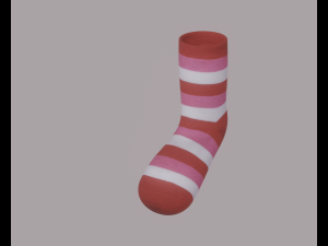 Sock Modelo 3D