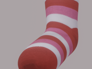 Sock Modelo 3D
