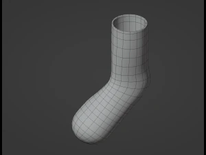 Sock 3D Model