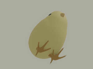 Chick Modelo 3D