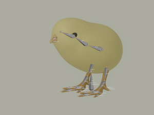 Chick Modelo 3D