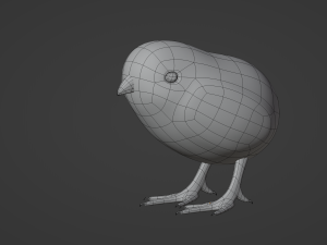 Chick Modelo 3D