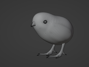 Chick Modelo 3D