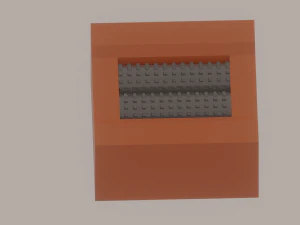 Double Roller Crushers 3D Model