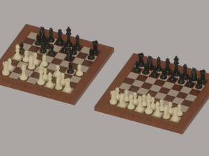 Chess 3D 모델