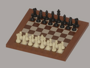 Chess Model 3D