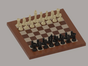 Chess Model 3D