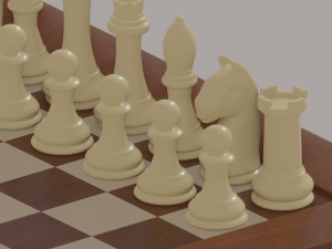Chess Model 3D
