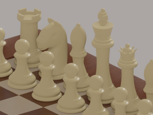 Chess Model 3D