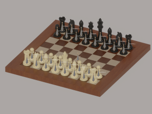 Chess Model 3D