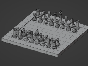 Chess Model 3D