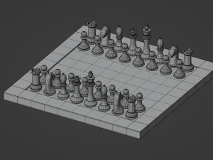 Chess 3D Model
