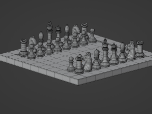 Chess Model 3D
